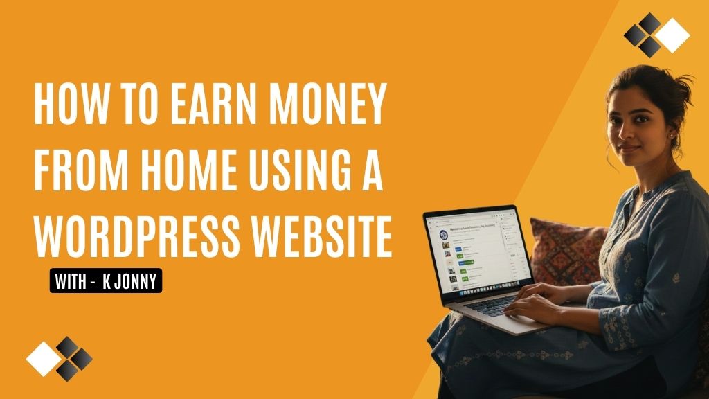 earn money from home using wordpress